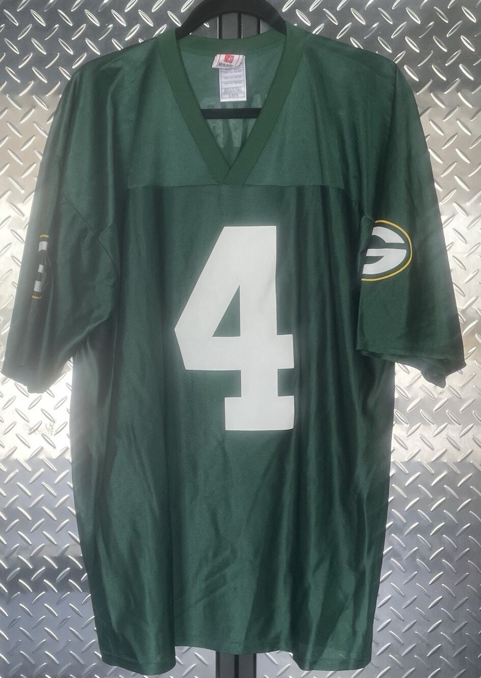 Vintage Brett Favre 4 Green Bay Packers NFL Jersey Men's XL Green